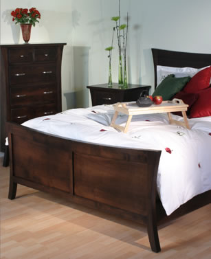Solid wood bedroom furniture set